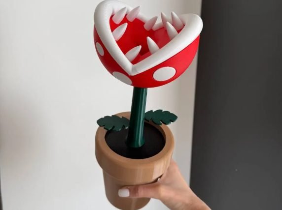 Vaso planta piranha Mario